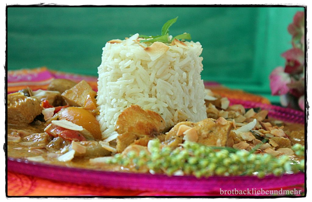 Indisches Kokos-Hähnchen-Curry im Slowcooker - Brotbackliebe ... und mehr