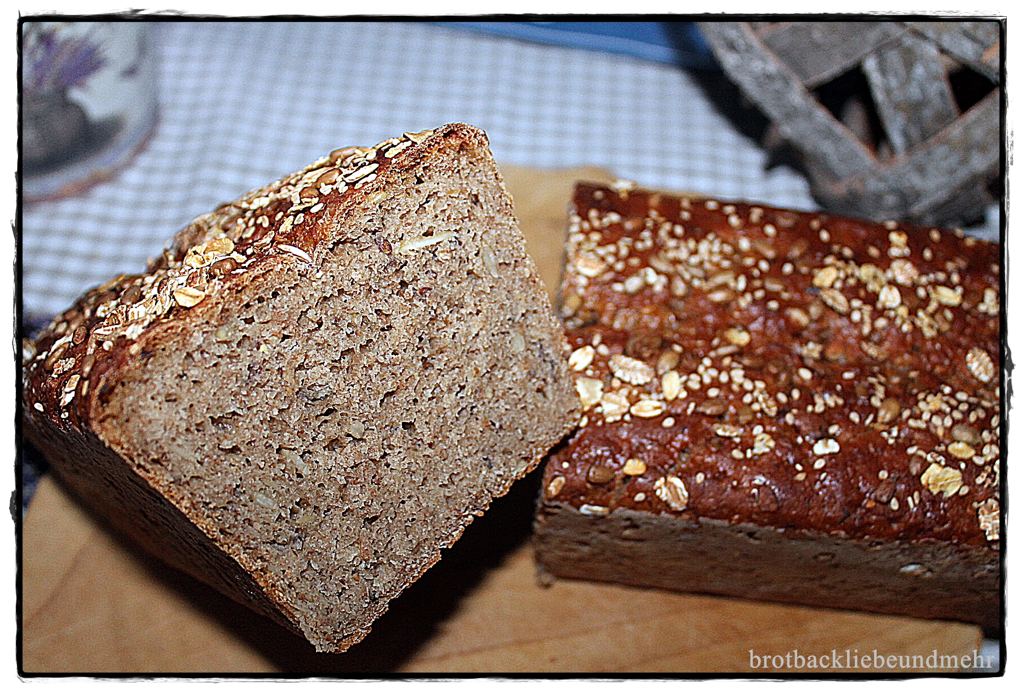 Roggenkruste mit Brühstück - Brotbackliebe ... und mehr