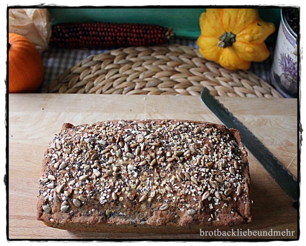 Dunkles Mischbrot mit Saaten - glutenfrei - Brotbackliebe ... und mehr