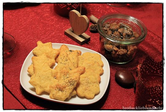 Würzige Käsecracker - Brotbackliebe ... und mehr