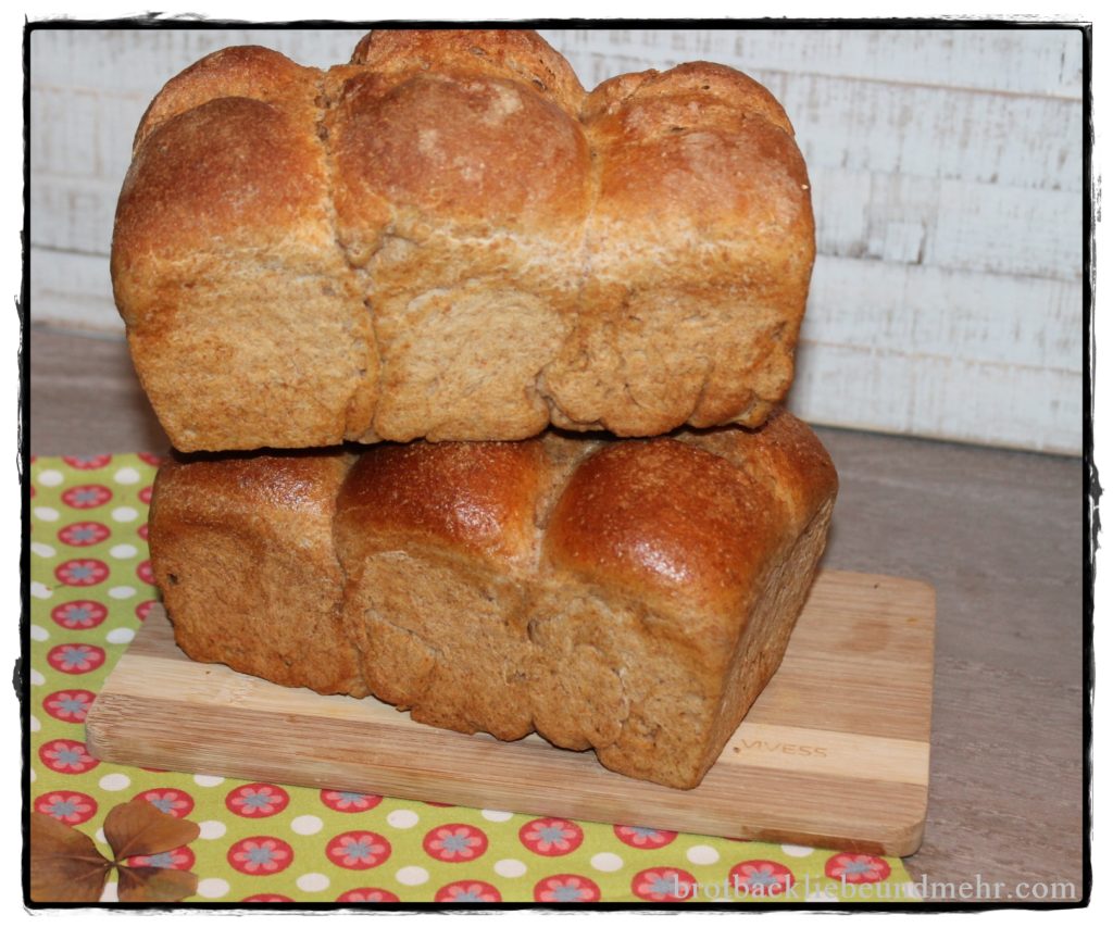 Amerikanischer Butter-Vollkorntoast - Brotbackliebe ... und mehr