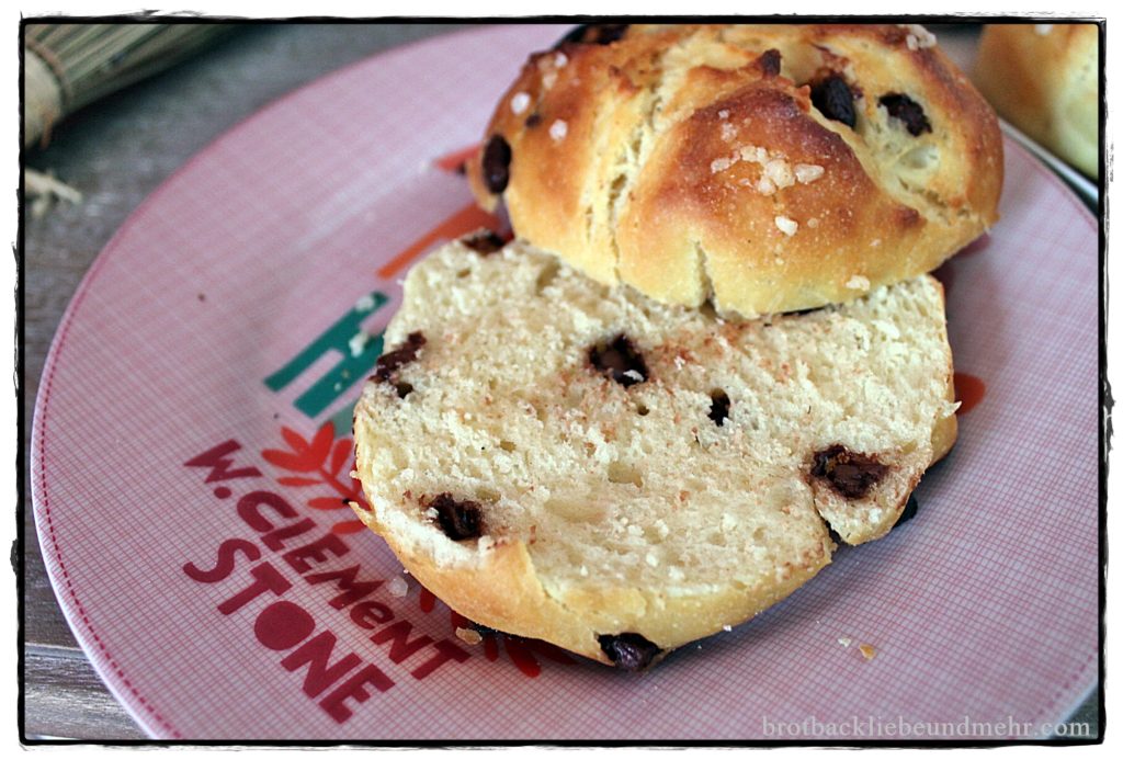 Süße Schoko-Quark-Brötchen - Brotbackliebe ... und mehr