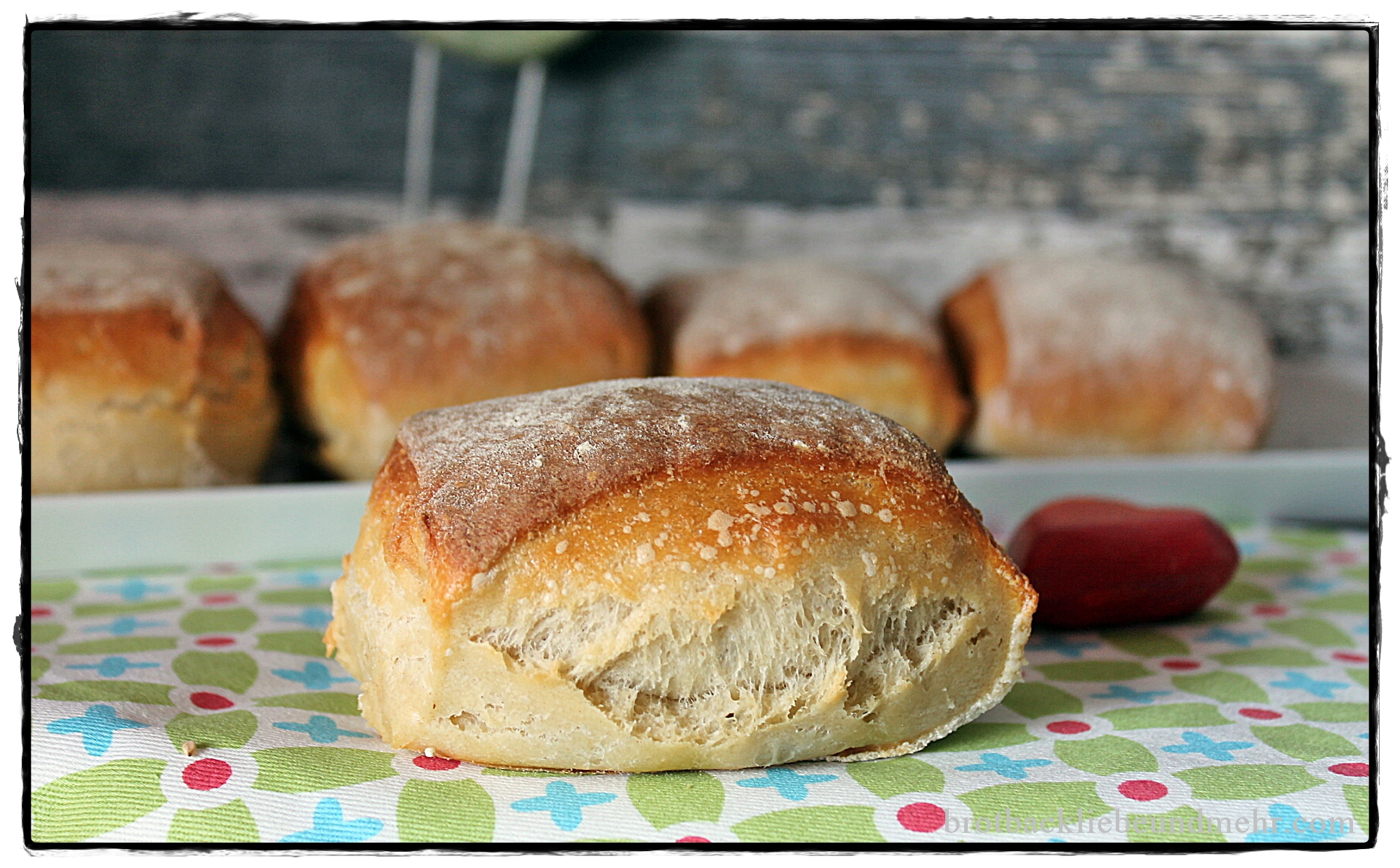 Italienische Ciabatta-Brötchen - Brotbackliebe ... und mehr