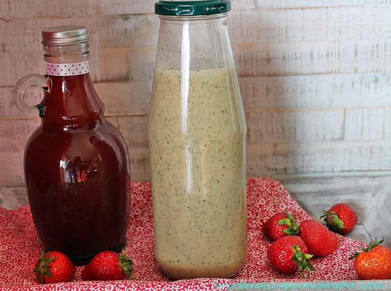 Erdbeer-Dressing auf Vorrat - Brotbackliebe ... und mehr