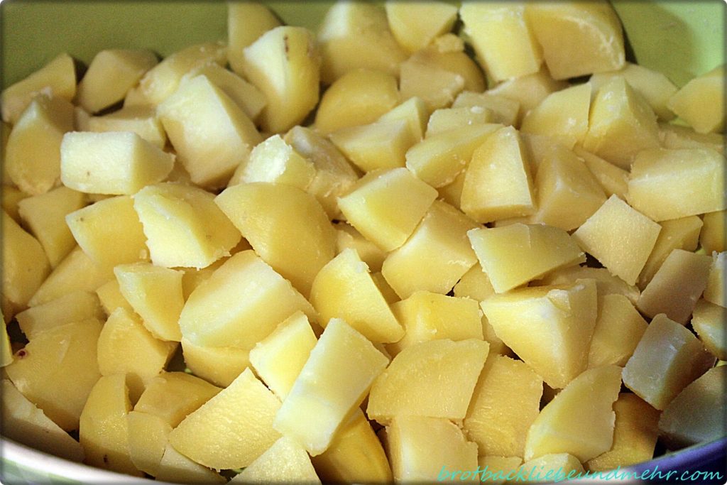 Blumenkohl-Auflauf mit Käsesoße und Schinken - Brotbackliebe ... und mehr