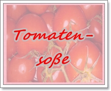 Etikett Tomatensoße