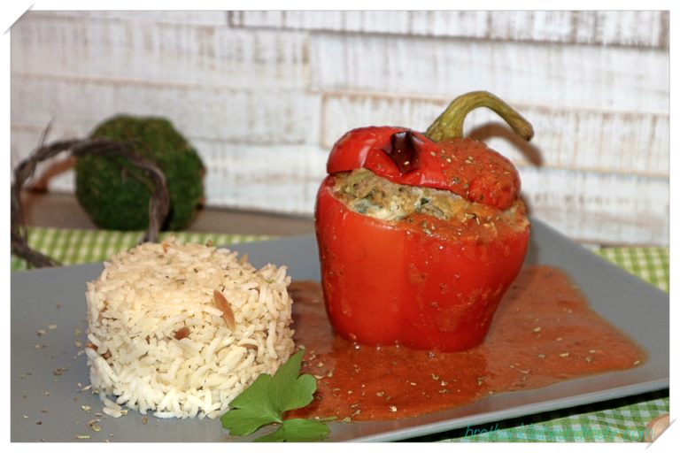 Gefüllte Paprika auf meine Art - Brotbackliebe ... und mehr
