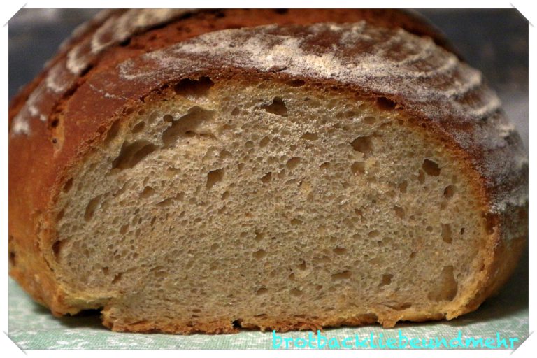 Weizen-Quinoa-Brot mit Quinoapops - Brotbackliebe und mehr