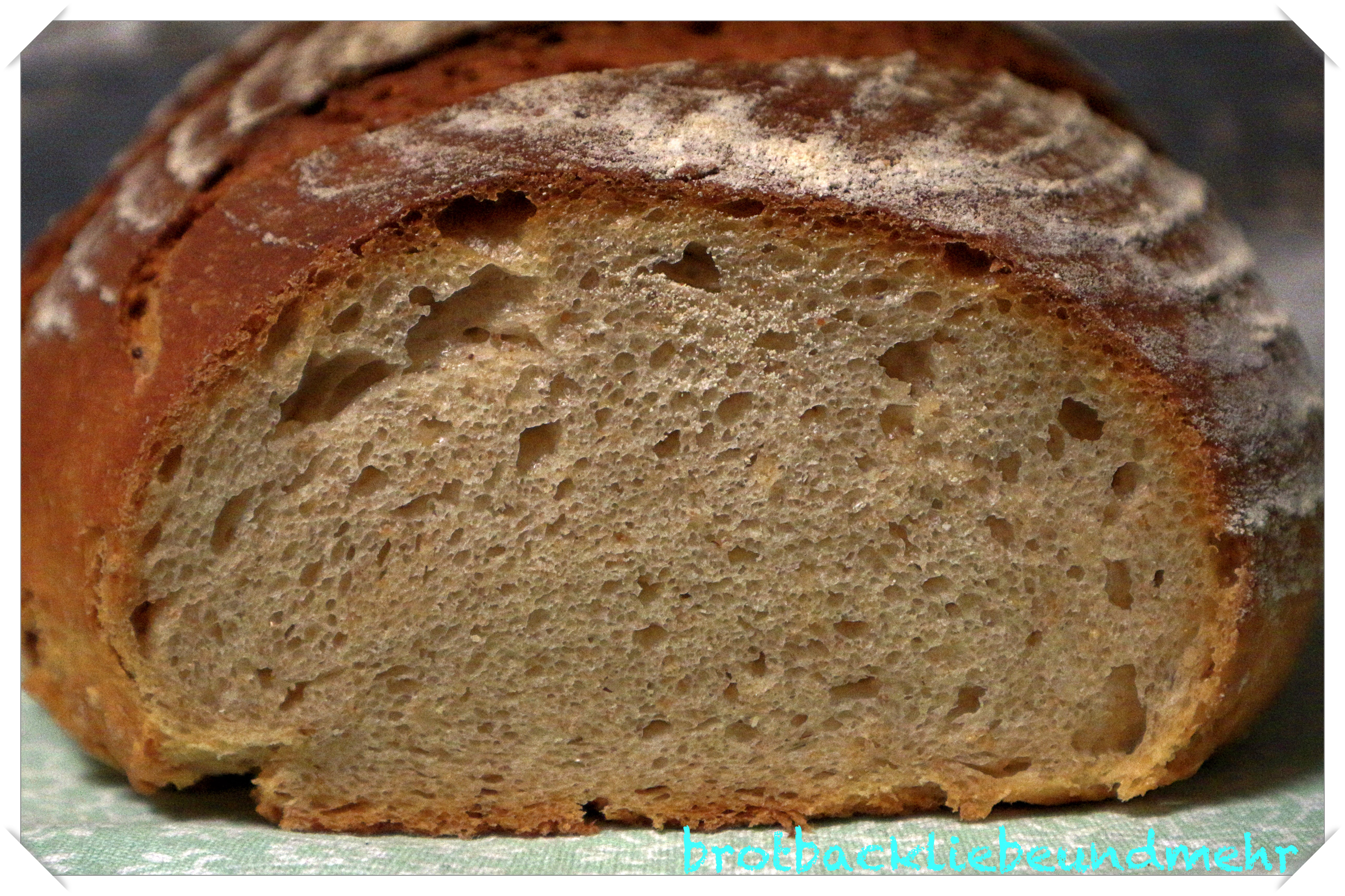 Weizen-Quinoa-Brot mit Quinoapops - Brotbackliebe ... und mehr