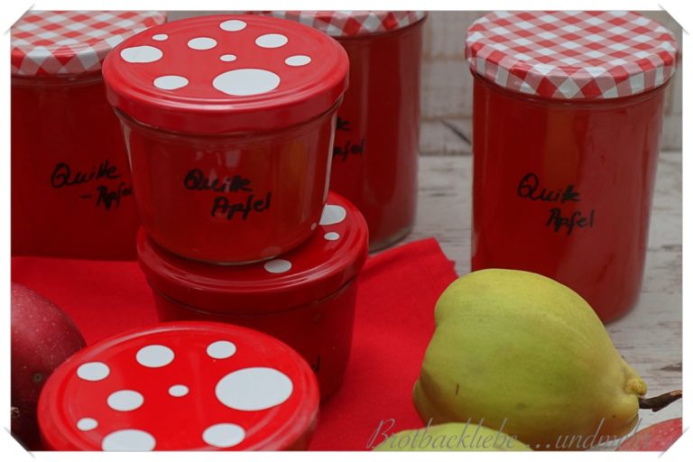 Quitten-Apfel-Gelee - Brotbackliebe ... und mehr