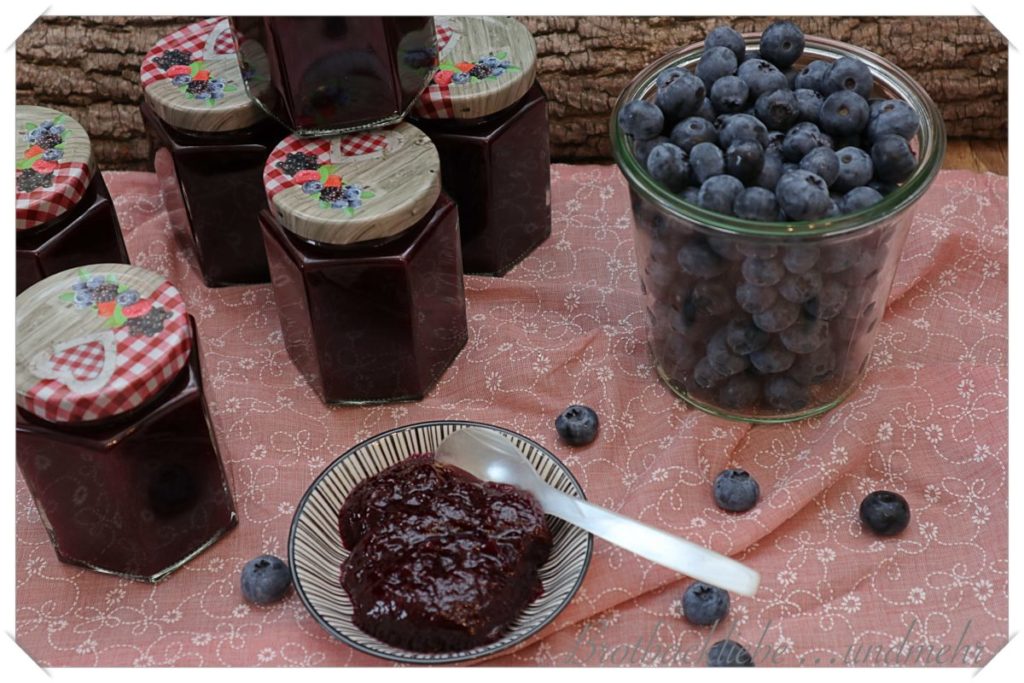 Blaubeer-Orangen-Marmelade - Brotbackliebe ... und mehr