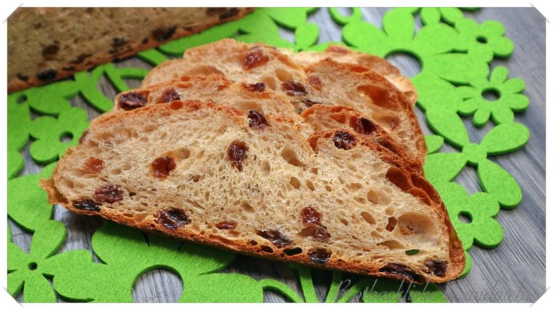 Rosinenbrot mit Kochstück - Brotbackliebe ... und mehr