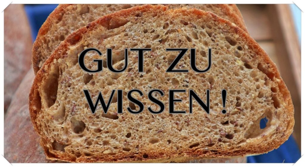GUT ZU WISSEN 5 Welche Mehlsorten gibt es und wie können sie ausgetauscht werden